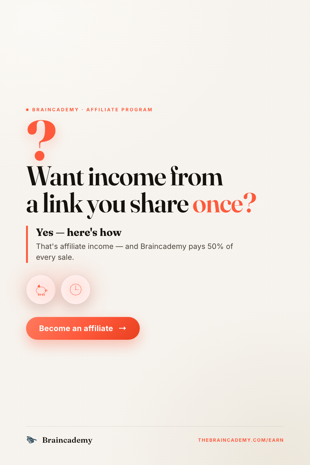 Get paid to share what you already love